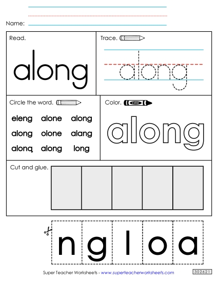 Worksheet 2: Along Worksheet 2: Along