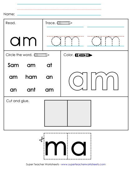 Worksheet 2: Am Worksheet 2: Am