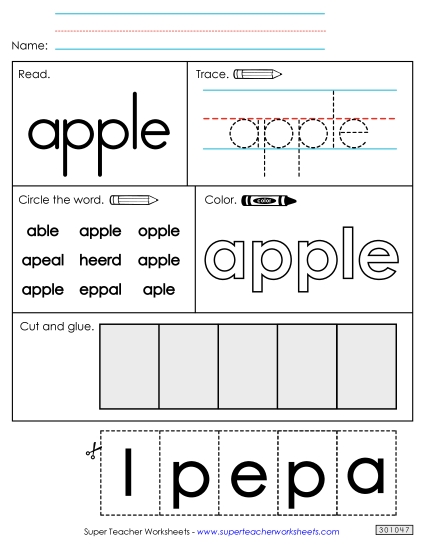 Worksheet 2: Apple Worksheet 2: Apple