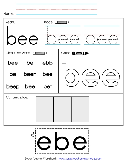 Worksheet 2: Bee Worksheet 2: Bee