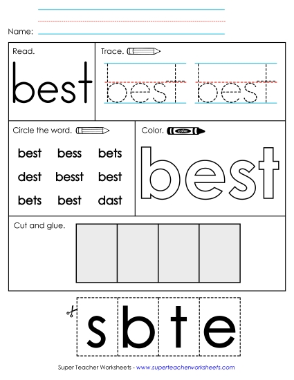 Worksheet 2: Best Worksheet 2: Best