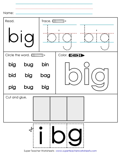 Worksheet 2: Big Worksheet 2: Big