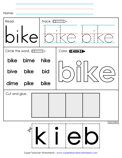 Worksheet 2: Bike Worksheet 2: Bike