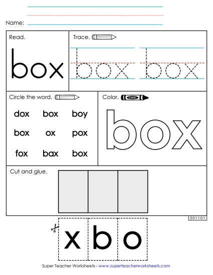 Worksheet 2: Box