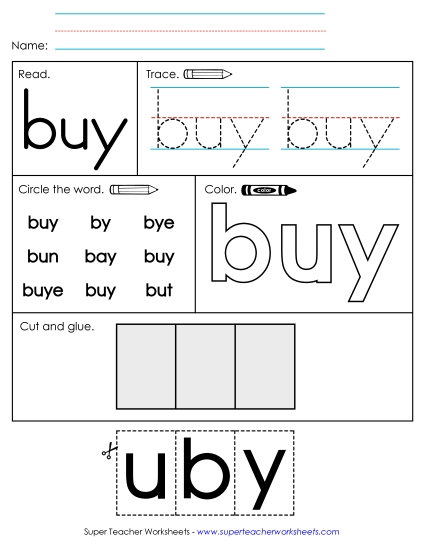Worksheet 2: Buy Worksheet 2: Buy