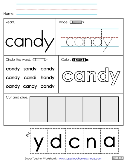 Worksheet 2: Candy Worksheet 2: Candy