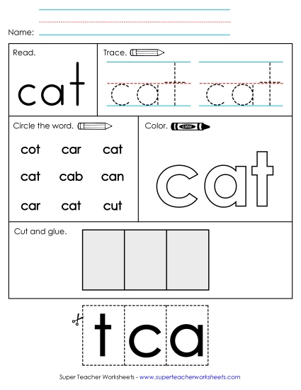 Worksheet 2: Cat Worksheet 2: Cat