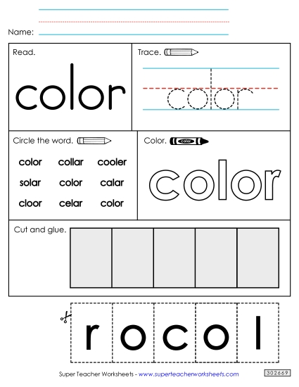 Worksheet 2: Color Worksheet 2: Color