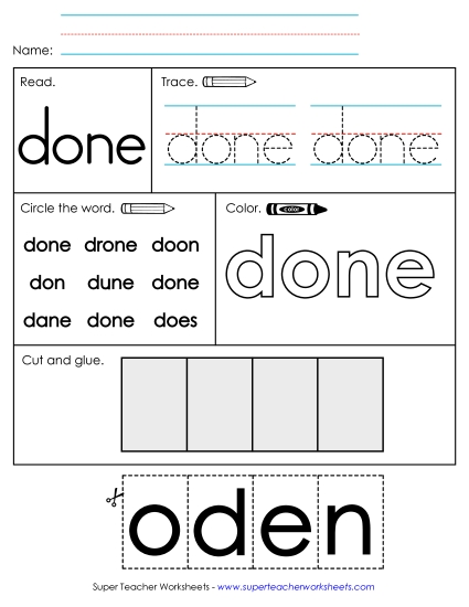 Worksheet 2: Done