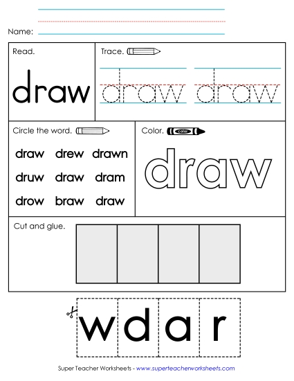 Worksheet 2: Draw Worksheet 2: Draw