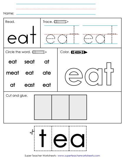 Worksheet 2: Eat