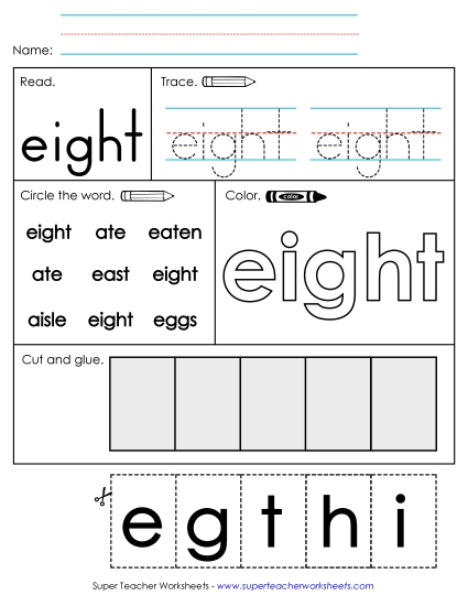 Worksheet 2: Eight Worksheet 2: Eight