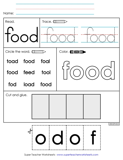 Worksheet 2: Food Worksheet 2: Food