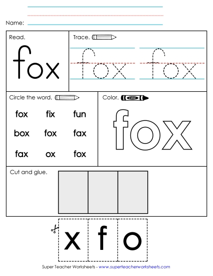Worksheet 2: Fox Worksheet 2: Fox