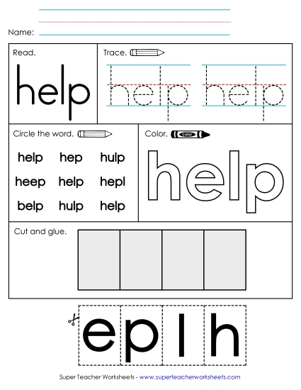 Worksheet 2: Help Worksheet 2: Help