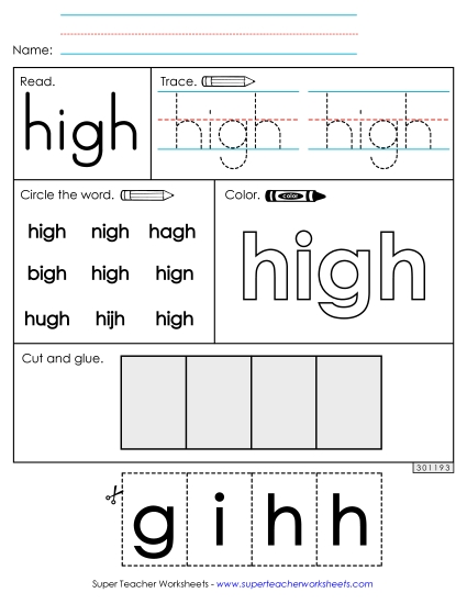 Worksheet 2: High Worksheet 2: High
