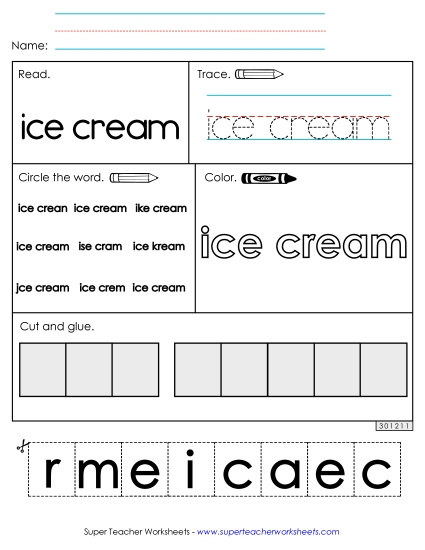 Worksheet 2: Ice Cream Worksheet 2: Ice Cream