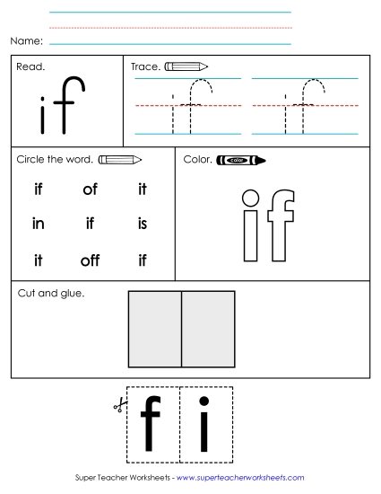 Worksheet 2: If Worksheet 2: If