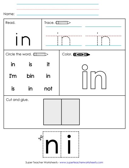 Worksheet 2: In Worksheet 2: In