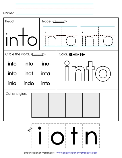 Worksheet 2: Into Worksheet 2: Into