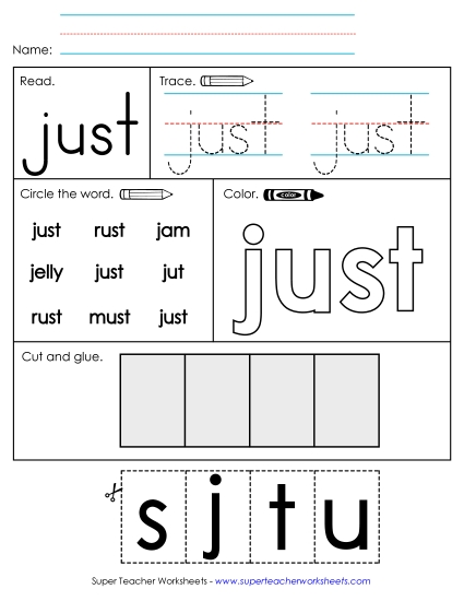 Worksheet 2: Just Worksheet 2: Just