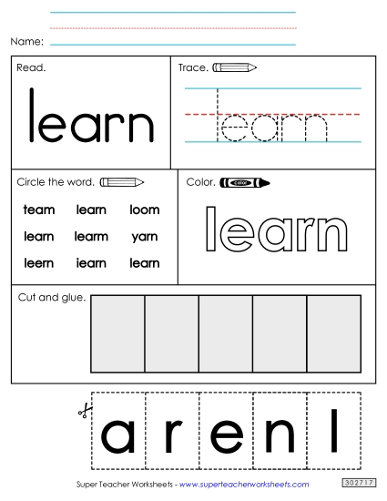 Worksheet 2: Learn Worksheet 2: Learn