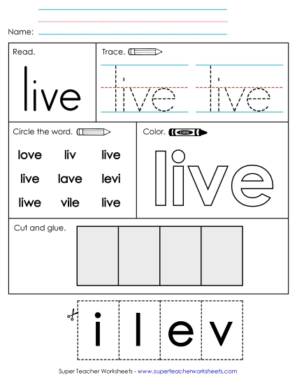 Worksheet 2: Live Worksheet 2: Live