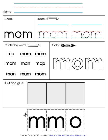 Worksheet 2: Mom Worksheet 2: Mom