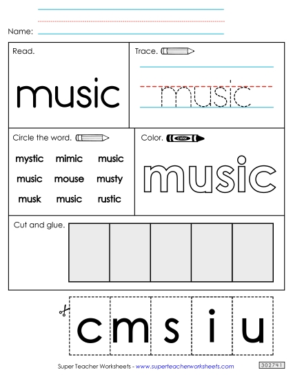 Worksheet 2: Music Worksheet 2: Music