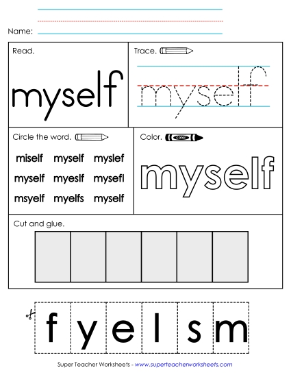 Worksheet 2: Myself