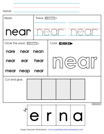 Worksheet 2: Near Worksheet 2: Near