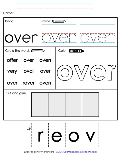 Worksheet 2: Over Worksheet 2: Over