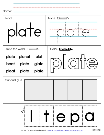 Worksheet 2: Plate Worksheet 2: Plate