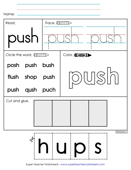 Worksheet 2: Push Worksheet 2: Push