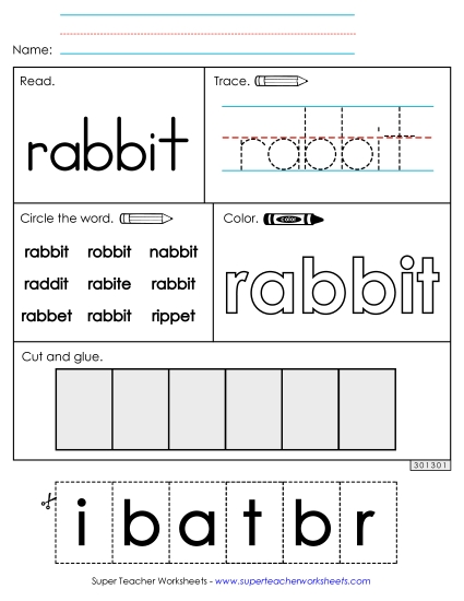 Worksheet 2: Rabbit Worksheet 2: Rabbit