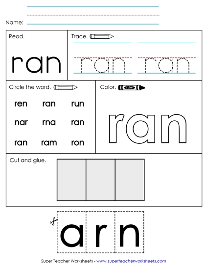 Worksheet 2: Ran Worksheet 2: Ran