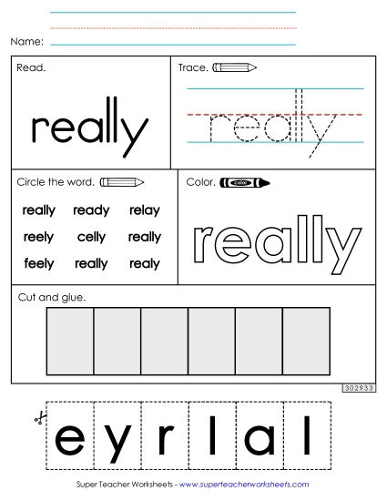 Worksheet 2: Really Worksheet 2: Really
