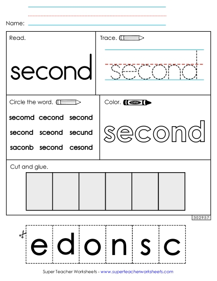 Worksheet 2: Second Worksheet 2: Second