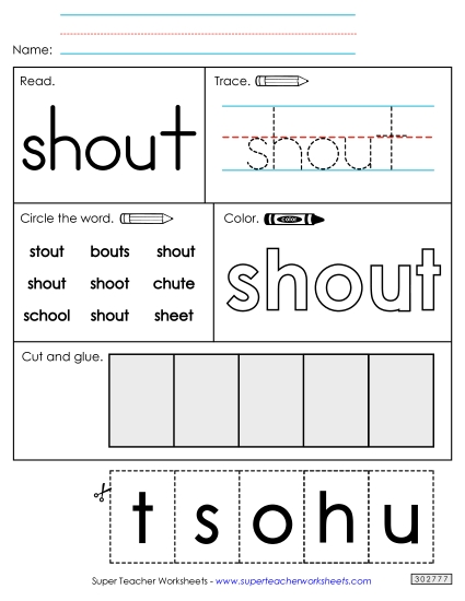 Worksheet 2: Shout Worksheet 2: Shout
