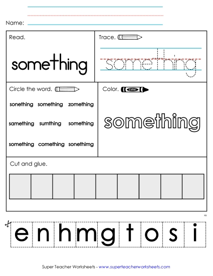 Worksheet 2: Something Worksheet 2: Something