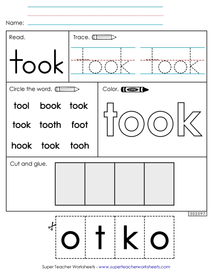 Worksheet 2: Took Worksheet 2: Took