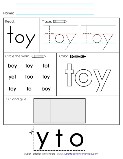 Worksheet 2: Toy Worksheet 2: Toy