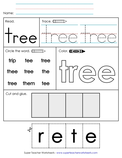 Worksheet 2: Tree Worksheet 2: Tree
