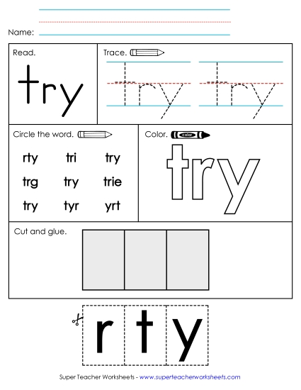 Worksheet 2: Try Worksheet 2: Try