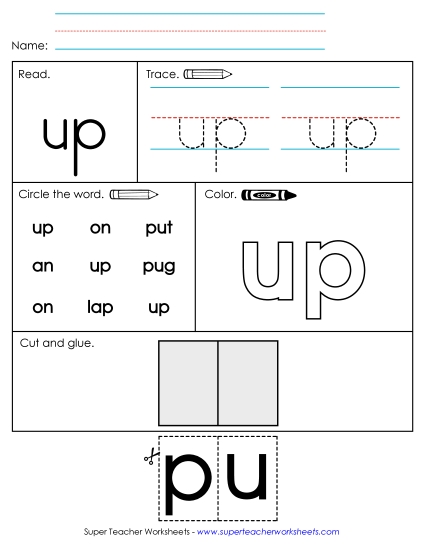 Worksheet 2: Up Worksheet 2: Up