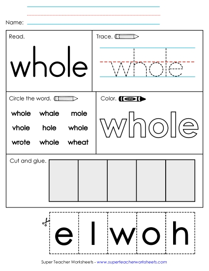 Worksheet 2: Whole Worksheet 2: Whole