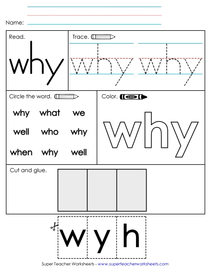Worksheet 2: Why Worksheet 2: Why