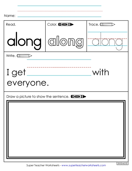 Worksheet 3: Along Worksheet 3: Along