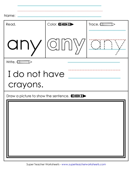 Worksheet 3: Any Worksheet 3: Any
