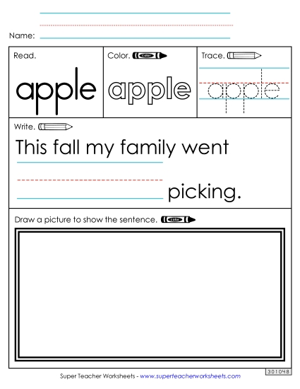 Worksheet 3: Apple Worksheet 3: Apple